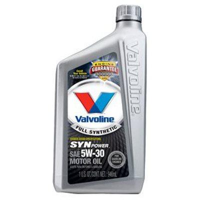 Valvoline Synpower Motor Oil, Full Synthetic, 5W30, 1-Qt.