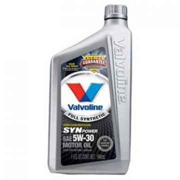 Valvoline Synpower Motor Oil, Full Synthetic, 5W30, 1-Qt.