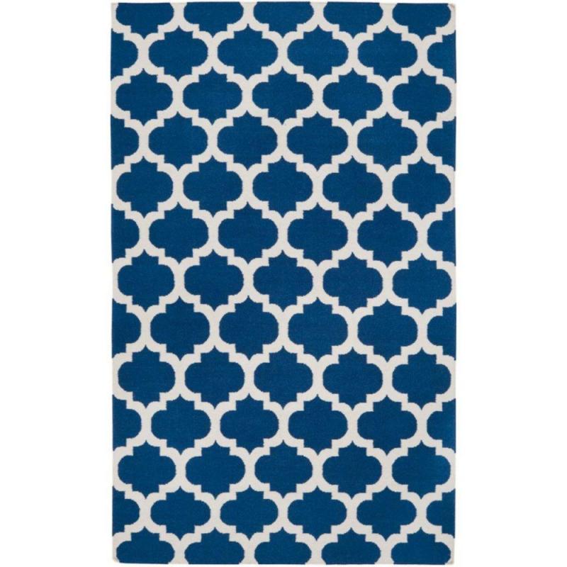 Artistic Weavers Taillades Royal Blue Wool Accent Rug - 2' x 3' Area Rug