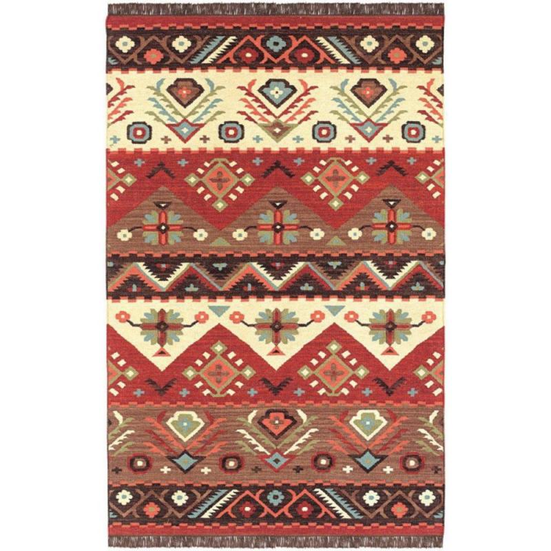 Artistic Weavers Vaiges Red Wool Accent Rug - 2' x 3'