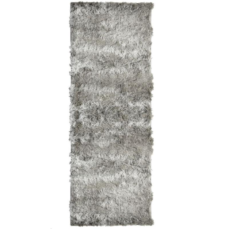 Lanart Silky Grey 2' x 8' Area Rug