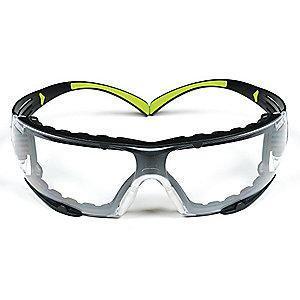 3M SecureFit Anti-Fog Safety Glasses, Clear Lens Color