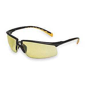3M Privo  Anti-Fog Safety Glasses, Amber Lens Color