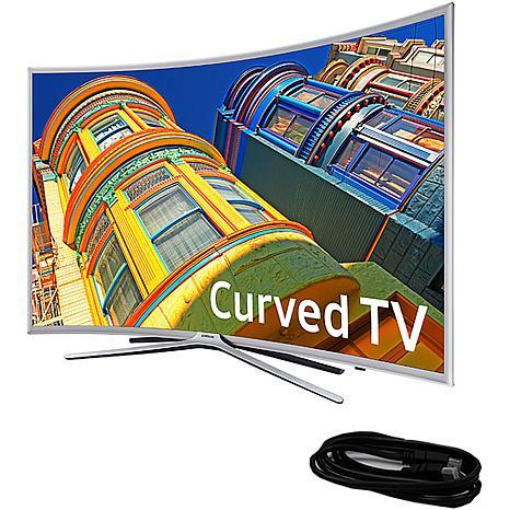 Samsung UN49K62500 49" LED Curved Smart HDTV  with 6' HDMI Cable