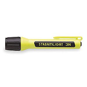 Streamlight Industrial LED Handheld Flashlight, Plastic, 30 Lumens, Yellow