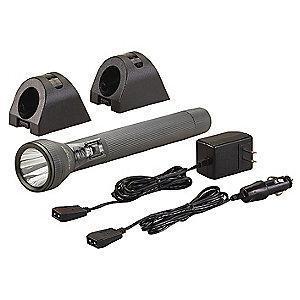 Streamlight Industrial LED Handheld Flashlight, Plastic, 350 Lumens, Black