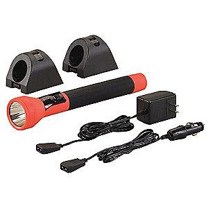 Streamlight Industrial LED Handheld Flashlight, Plastic, 350 Lumens, Orange