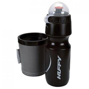 Huffy Performance Bicycle Beverage Holder & Water Bottle Combo, Gray & Blue