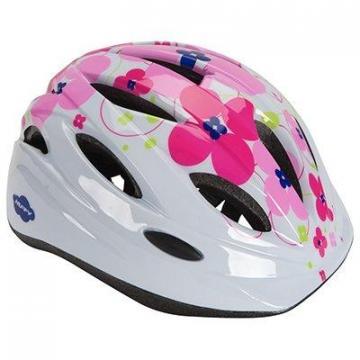 Huffy Bicycle Helmet, Girls' Youth, White & Pink