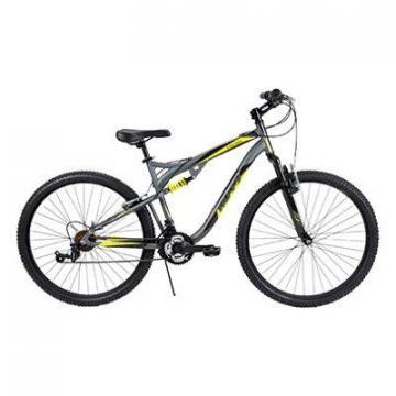 Huffy Tocoa Dual-Suspension Bicycle, Men's, Charcoal, 27.5-In.