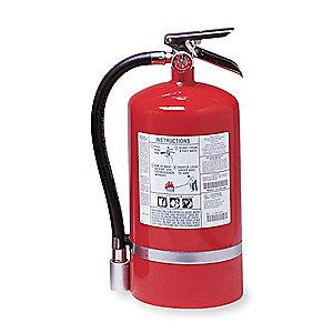 Kidde Halotron Fire Extinguisher, 15.5 lb, 14 sec. Discharge Time