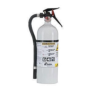 Kidde Dry Chemical MRI Fire Extinguisher, 5 lb, 13 to 15 sec. Discharge Time