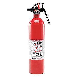 Kidde Dry Chemical Fire Extinguisher, 2.5 lb, 8 to 12 sec. Discharge Time