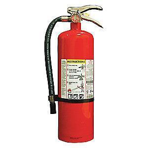 Kidde Dry Chemical Fire Extinguisher, 10 lb, 20 to 22 sec. Discharge Time