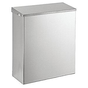 Tough Guy Stainless Steel Sanitary Napkin Receptacle, 11" Height