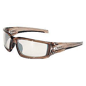 Honeywell Hypershock Scratch-Resistant Safety Glasses, SCT-Reflect 50 Lens Color
