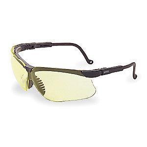 Honeywell Genesis Scratch-Resistant Safety Glasses, Amber Lens Color
