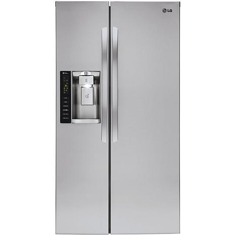 LG 26.2 Cu. Ft. Side-By-Side Refrigerator with SpacePlus Ice System