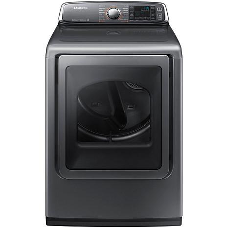 Samsung 7.4 cu. ft. 8700-Series Front-Load Electric Dryer, Platinum
