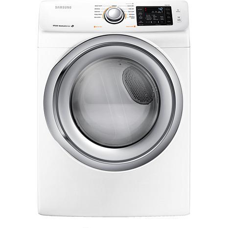Samsung 7.5 cu. ft. Front-Load Electric Dryer with Sensor Dry, White