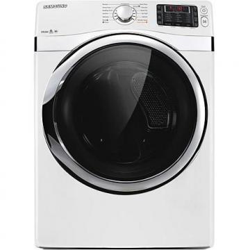 Samsung Electric 7.5 cu. ft. Dryer with Steam Drying Technology, White