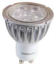 Samsung 3.3W LED Lamp with GU10 Base, Warm White (2700K)