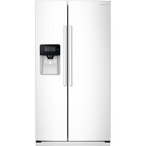 Samsung 25 Cu. Ft. Side-by-Side Refrigerator - White