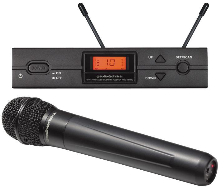 Audio-Technica UHF Handheld Wireless Microphone System - CH38