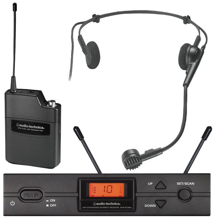 Audio-Technica UHF Headset (Condenser) Wireless Microphone System - CH38