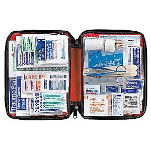 American First Aid Kit, PVC Case, Workplace, 25 People Served