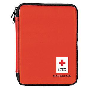 American First Aid Kit, PVC Case, Family, 10 People Served