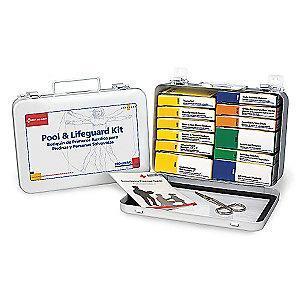 First Aid Only First Aid Kit, Plastic Case, Lifeguard, 25 People Served