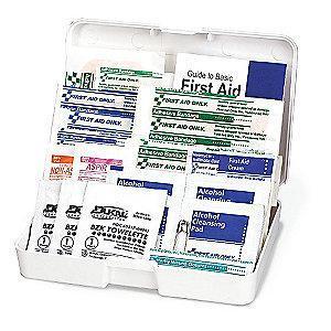 First Aid Only First Aid Kit, Plastic Case, General Use, 15 People Served
