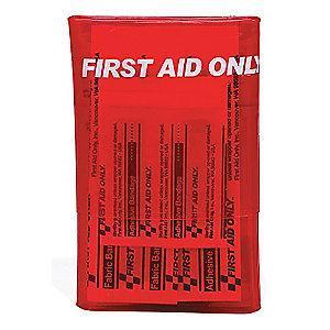 First Aid Only First Aid Kit, PVC Case, General Use, 1 People Served