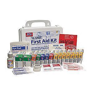 First Aid Only First Aid Kit, Plastic Case, Office, 25 People Served