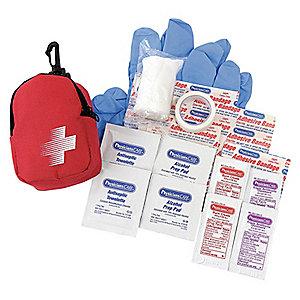 PhysiciansCare First Aid Kit, Fabric Case, General Use, 1 People Served