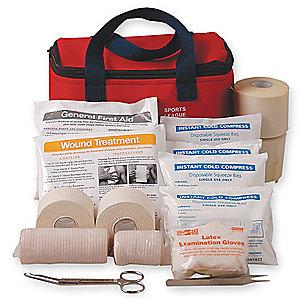 Pac-Kit First Aid Kit,  Fabric Case, General Purpose, 20 People Served