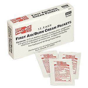 Pac-Kit Burn Cream, 0.9g Packet, 12 PK