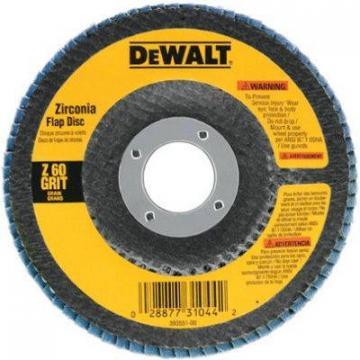 DeWalt 4" 60-Grit Zirconia Flap Disc