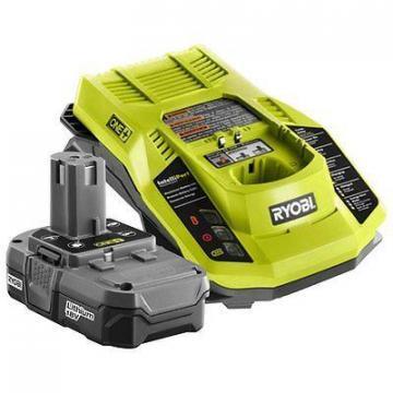 Ryobi ONE+ 18V Lithium-Ion Battery and IntelliPort Charger Upgrade Kit