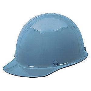 MSA Blue Phenolic Skullgard, Front Brim, Fits Hat Size: 6-1/2 to 8