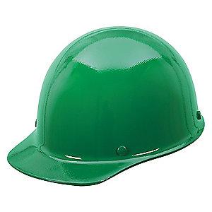 MSA Green Phenolic Skullgard, Front Brim, Fits Hat Size: 6-1/2 to 8