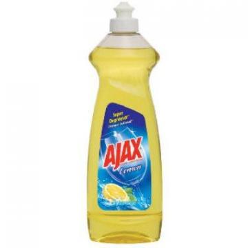 Colgate-Palmolive Ajax Liquid Dish Soap, Fresh Lemon Scent, 12.6-oz.