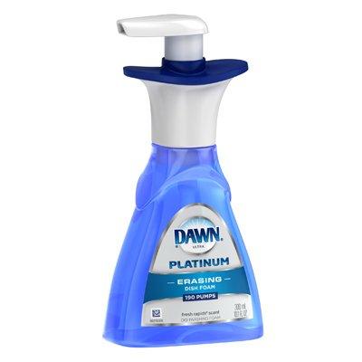 Dawn Platinum Dishwashing Foam, Fresh Rapids Scent, 10.1-oz.