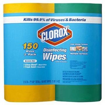 Clorox Disinfecting Wipes, 75-Ct., 2-Pk.