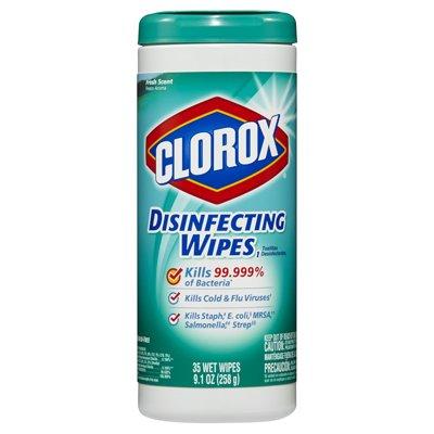 Clorox 35-Ct. Fresh Scent Disinfecting Wipes