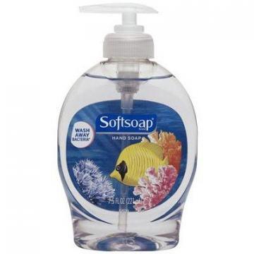 Colgate-Palmolive Softsoap Liquid Hand Soap, Aquarium Design, 7.5-oz.