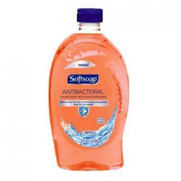 Colgate-Palmolive Softsoap Antibacterial Hand Soap Refill, Crisp Clean Scent, 32
