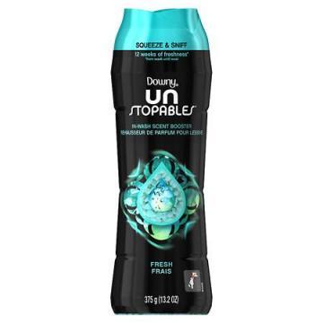 Downy UnStopables Laundry Scent Booster, Fresh, 13.2-oz.