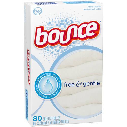 Bounce Fabric Softener Sheets, Fragrance Free, 80-Ct.